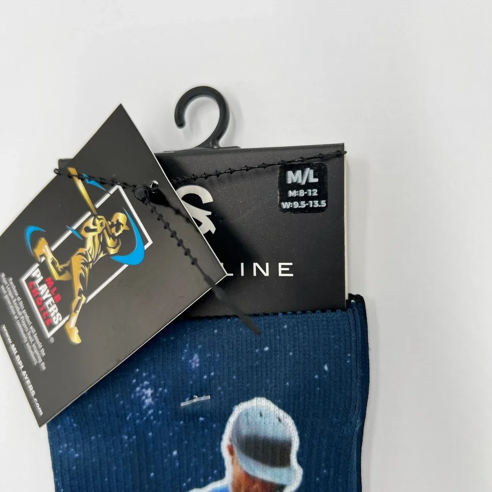 Strideline‎ Julio Rodriguez Seattle Mariners Galaxy Premium Full Sub Socks M/L